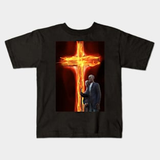 Burning Cross Kids T-Shirt